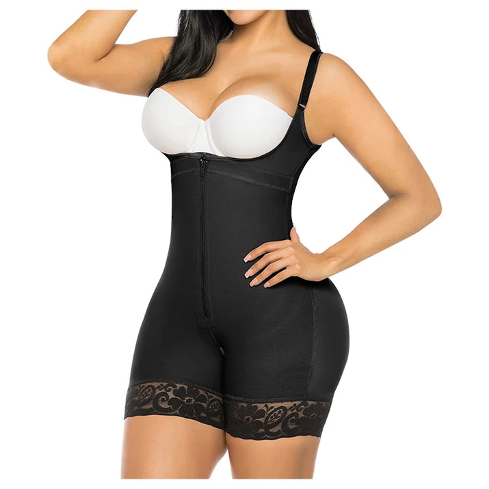 Private Label Stage 2 Post Op BBL Body Shaper Tummy Control Slimming Bodysuit Butt Lifter Breathable Colombian S 2 Pieces